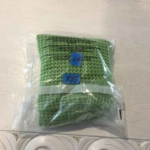 Jones Studio Open Knit 3/4 Sleeve Crop Cardigan - Picture 8 of 8